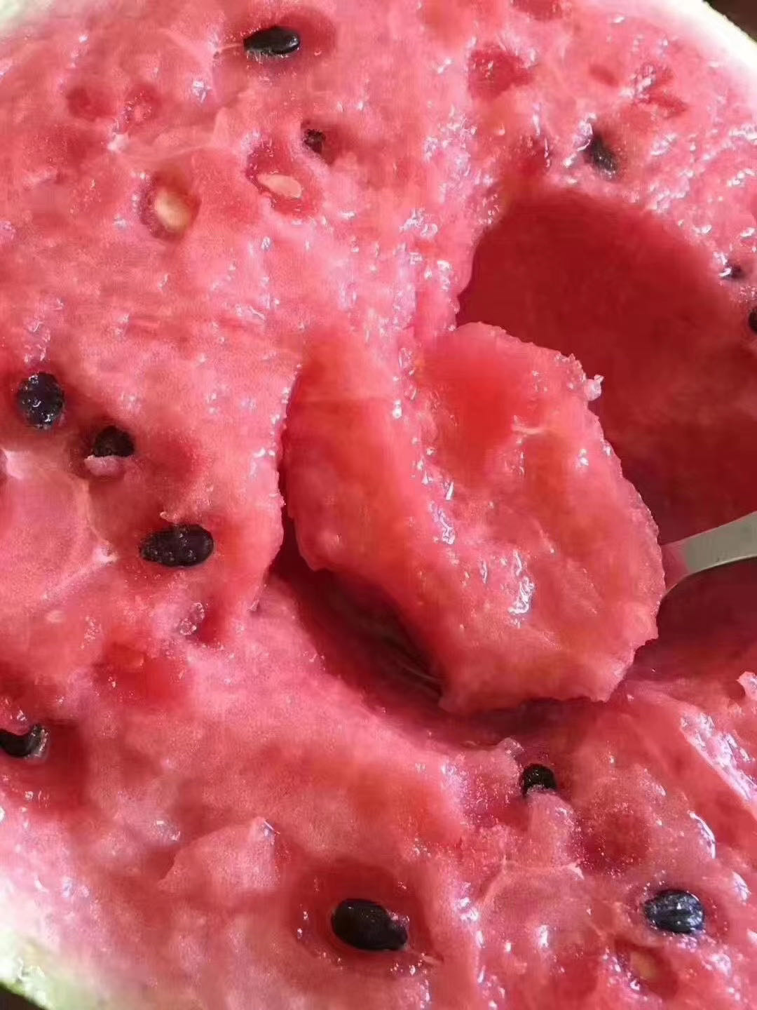 周二秒杀订金链接味喜西瓜肉质细脆入口即化纯粹的有点甜