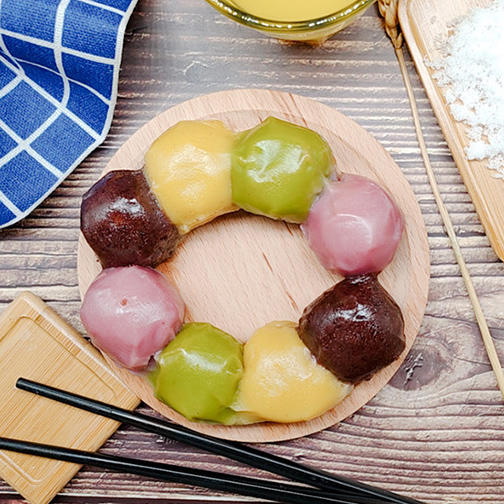 速冻彩色粘豆包  3袋装（500克/袋） 东北粘豆包 软糯香甜 童年味道 商品图3