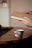 茶杯-陶瓷品茗杯-手绘拟古粉彩赤竹杯 商品缩略图2