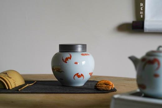 茶道配件-茶叶罐-福运锡口茶仓 商品图2