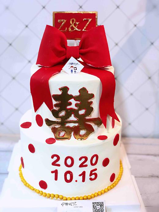 囍 翻糖蝴蝶结 提前一天预定 下单前请仔细阅读商品详情 商品图1