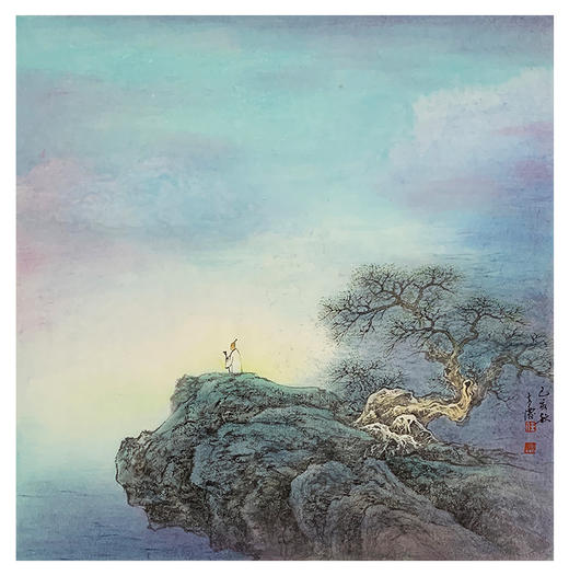 任大庆-真迹-山水画《苍茫云海间》 客厅 玄关 书房 办公室 商品图1