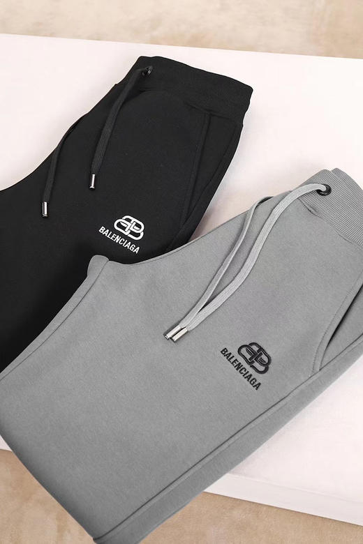 情侣装〕balen 贸易公司单 保暖 银狐绒 卫裤