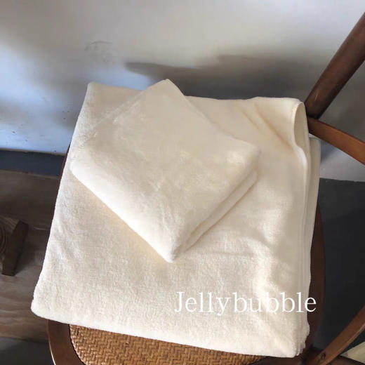 BY 韩国ins春夏秋冬天需要的纯色珊瑚绒实用吸水浴巾赠送毛巾学生 商品图2