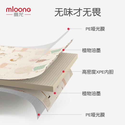 195*148*1CM曼龙婴儿童爬爬垫XPE宝宝家用爬行垫加厚客厅可折叠垫 商品图6