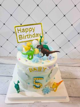 恐龙奶油蛋糕 下单前请仔细阅读商品详情