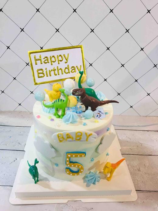 恐龙奶油蛋糕 下单前请仔细阅读商品详情 商品图0