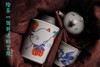 茶道配件-茶叶罐-斗彩迎春锡口茶仓 商品缩略图2