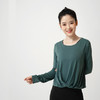 【现货秒发】壁虎瑜伽2020【睡莲】轻柔宽松长袖瑜伽T恤（无胸垫） 商品缩略图0