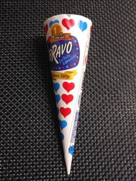 海太布拉宝香草味甜筒160ml해태 부라보콘 바닐라160ml