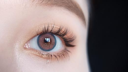 小糯粉（硅水凝胶）约14.0mm【年抛】【瞳孔偏大可能会挡视线，介意慎拍】 商品图1