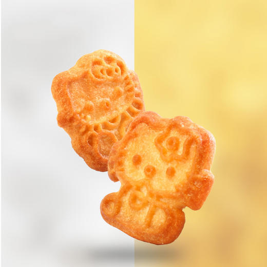 【元气早餐】KT猫奶香饼干 400g/盒 约16包 奶香酥脆 可爱造型 甜甜味道  数量超多 包邮 商品图2