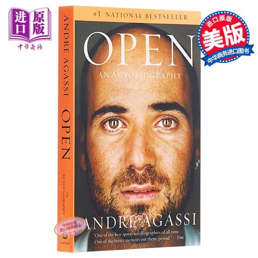 【中商原版】阿加西自传 网 豆瓣阅读 英文原版 Open: An Autobiography Andre Agassi 安德烈·阿加西 商品图0