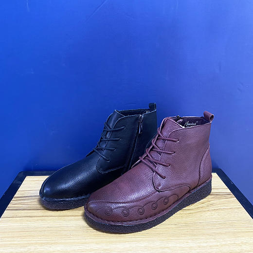 豪行加绒牛筋底女靴28446916 商品图3