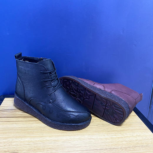 豪行加绒牛筋底女靴28446916 商品图2