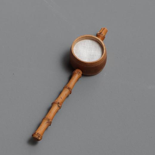 茶道配件-茶漏-日式竹鞭茶漏 商品图5