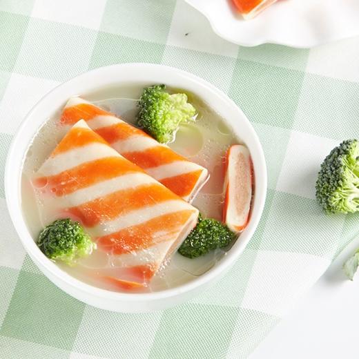 安井夹心仿蟹排一斤装速冻火锅食材