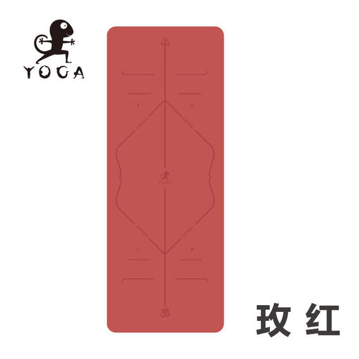 【72小时内发货】多彩瑜伽垫橡胶5mm初学者家用双面防滑 商品图12