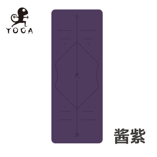 【72小时内发货】多彩瑜伽垫橡胶5mm初学者家用双面防滑 商品图11