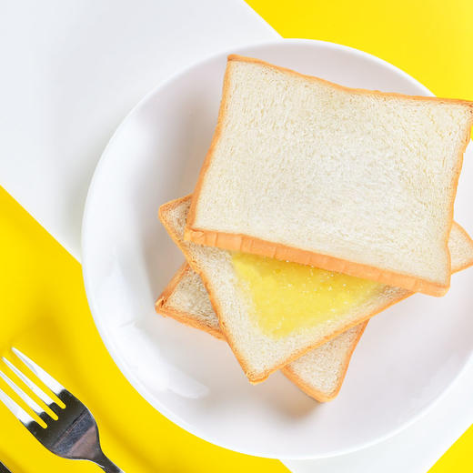 乳酸菌风味土司 360g/盒 内含8包 面包 糕点 夹心吐司 佬食仁 包邮 商品图2