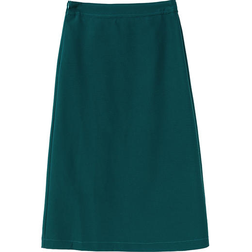 欧芮儿高腰显瘦纯色A字半身裙女早新品OL职业中长款裙子 商品图4