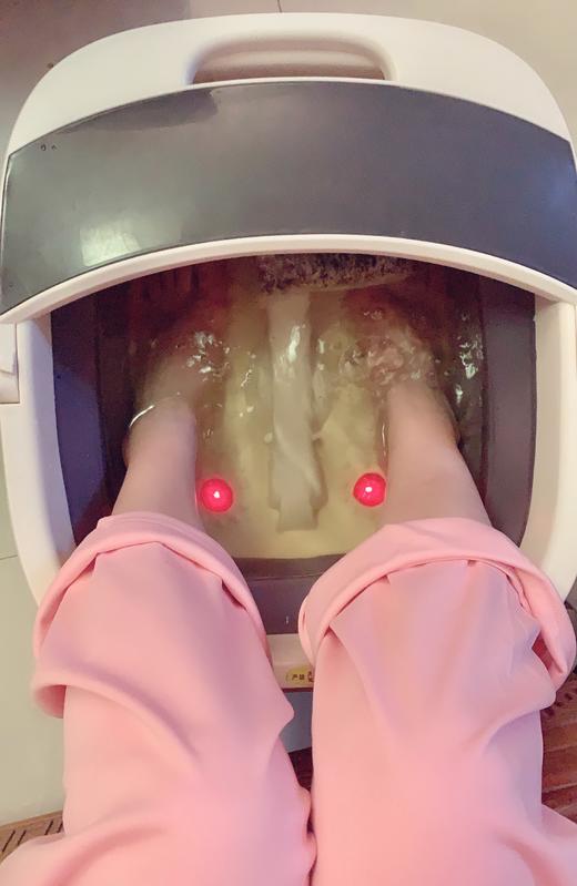 【中年少女的私人按摩师】【40°恒温泡脚、可折叠不占地方】自动恒温加热泡脚足浴盆，模拟中医按摩穴位 商品图2