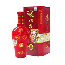 泸州老酒坊喜字坛52°500ML（2013/2015年份）