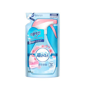空气清新剂320ml페브리즈리필분홍색