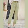 欧芮儿高腰显瘦休闲裤女新款宽松直筒烟管裤职业OL西裤 商品缩略图2
