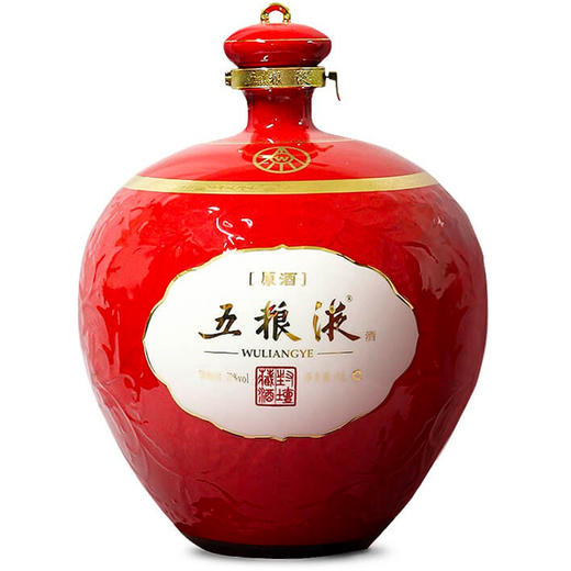 五粮液.封坛藏酒（红釉坛） 70度 6L*1坛 商品图1
