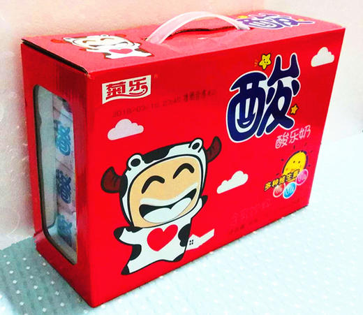 菊乐多维酸奶125mlX24盒（包装变换频繁以实物为准） 商品图0