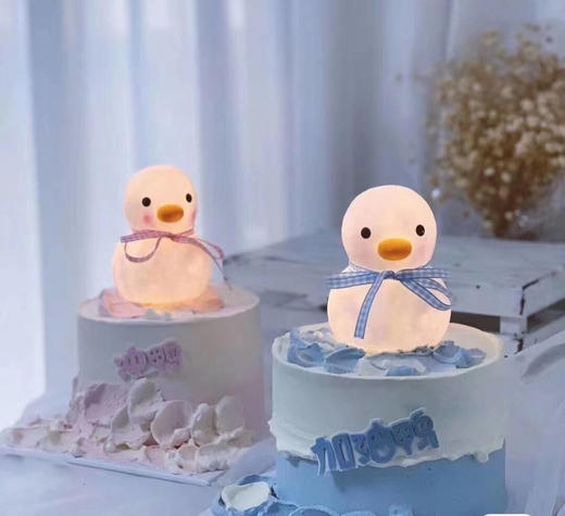 加油鸭蛋糕（备注蛋糕颜色蓝或粉） 商品图1