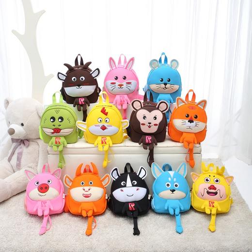佰树人十二生肖卡通儿童双肩包 商品图1