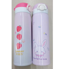 辛巴克保温杯草莓甜心/宠物宝贝/英文印章500ml（1114476）