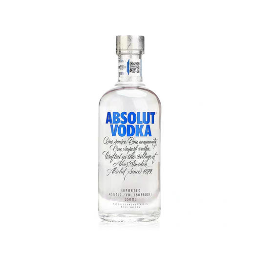 绝对伏特加（原味）350ML 商品图0