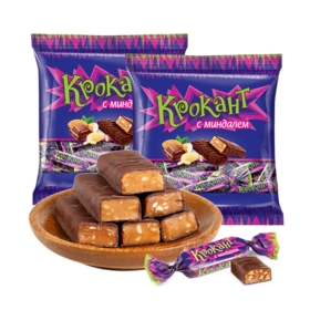 俄罗斯紫皮糖 500g/袋 休闲小吃