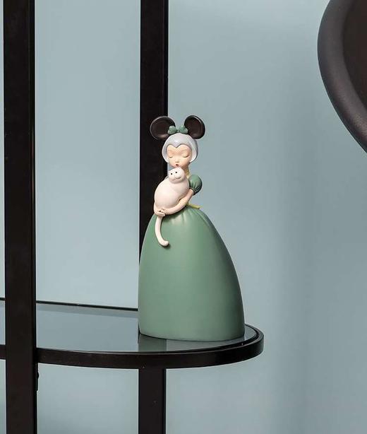 白夜童话/薄云的猫/中小/绿色 商品图0