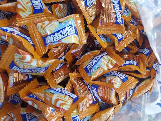 阿尔卑斯，喔喔水果味，徐福记酥心糖混搭散装称重：400克 商品图2