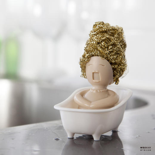 Soap Opera钢丝球座洗碗刷摆放造型厨具 商品图2