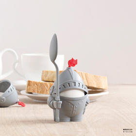 Peleg Design骑士鸡蛋杯茶匙礼盒装