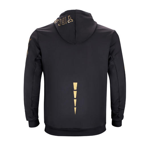 挺拔Tibhar 02003 斯特拉弹力超细复合加绒运动套装 （卫衣+长裤） 黑金色 告别臃肿 一件过冬！ 商品图2