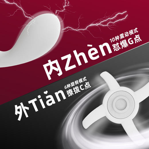 RENDS天鹅风车震动棒女用情趣震动shun吸震动按摩器 商品图1