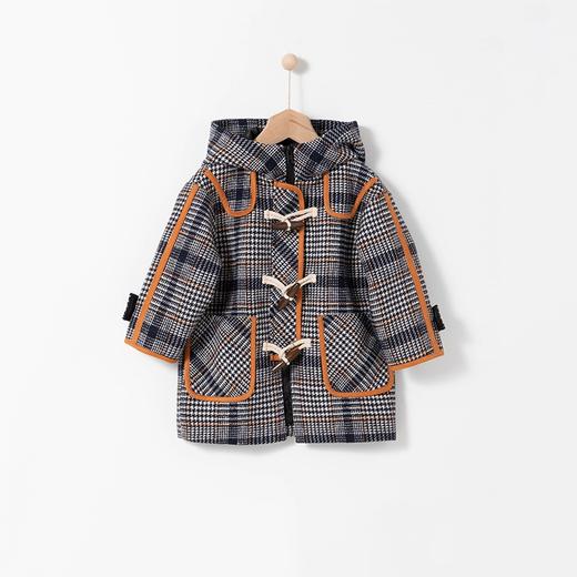 咕噜日记儿童加绒加厚呢子大衣DGW001 商品图7