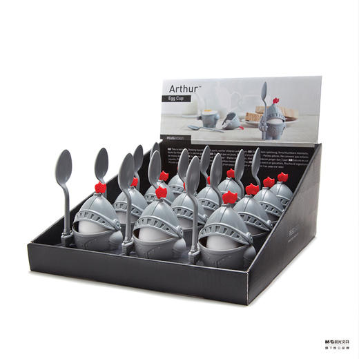 Peleg Design骑士鸡蛋杯茶匙礼盒装 商品图3