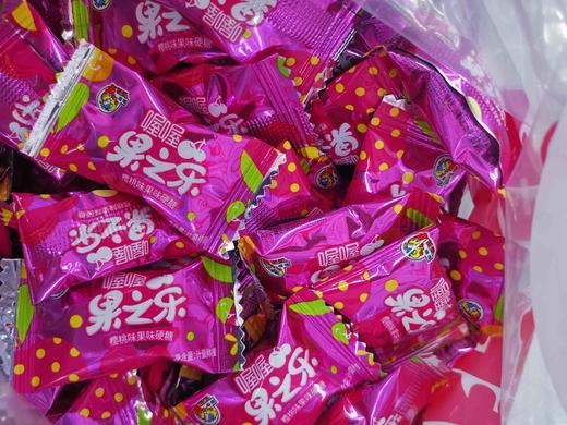 阿尔卑斯，喔喔水果味，徐福记酥心糖混搭散装称重：400克 商品图3