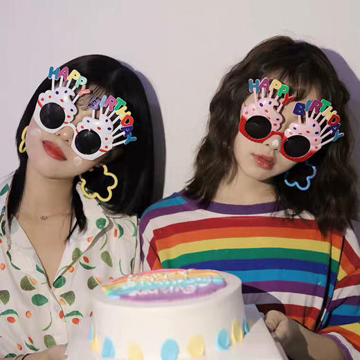 网红奶油眼镜 商品图0