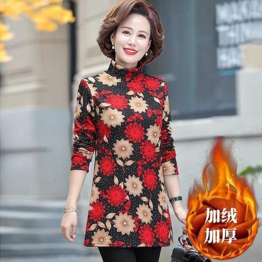 NP-658秋冬洋气时尚加绒加厚高领打底衫 商品图2