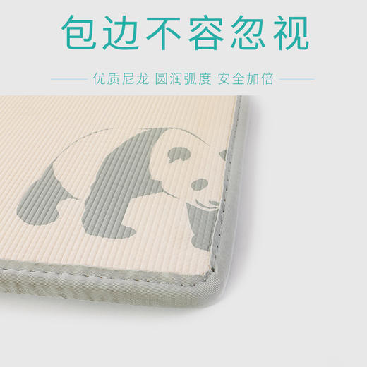 200*150*1CM曼龙xpe布艺宝宝儿童爬行垫加厚婴幼儿泡沫地垫爬爬垫 商品图2