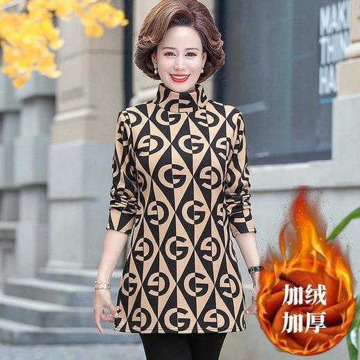 NP-658秋冬洋气时尚加绒加厚高领打底衫 商品图4