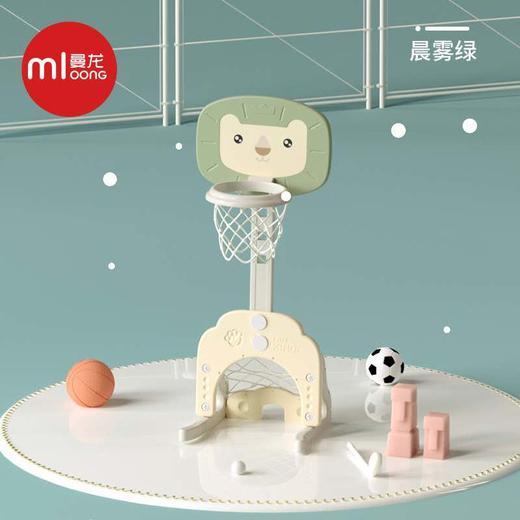 曼龙宝宝篮球架室内家用儿童可升降篮球框投篮架婴儿投篮球类玩具 商品图6